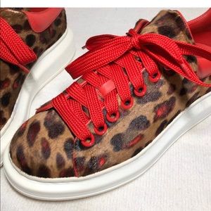 Alexander McQueen leopard print EU41